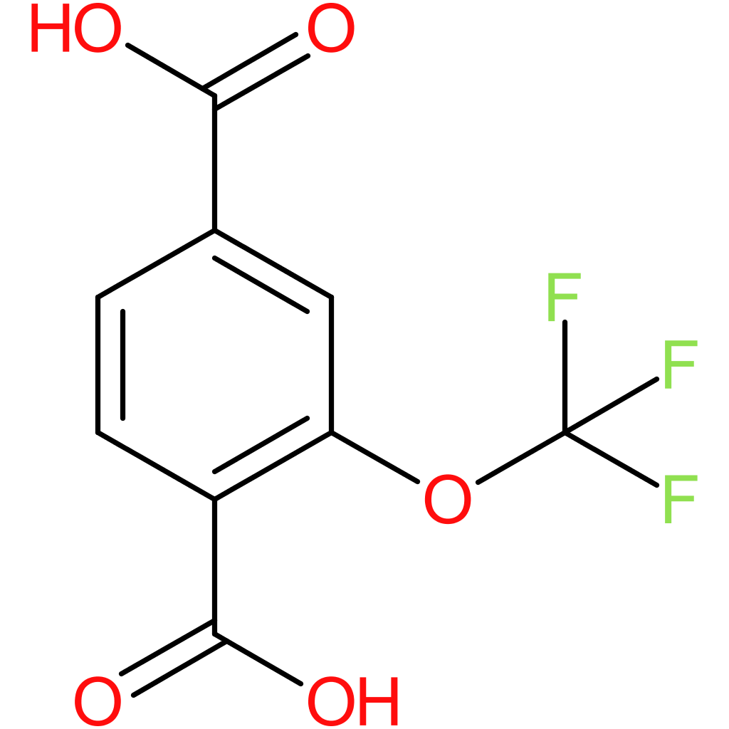 2-(trifluoromethoxy)benzene-1,4-dicarboxylic acid