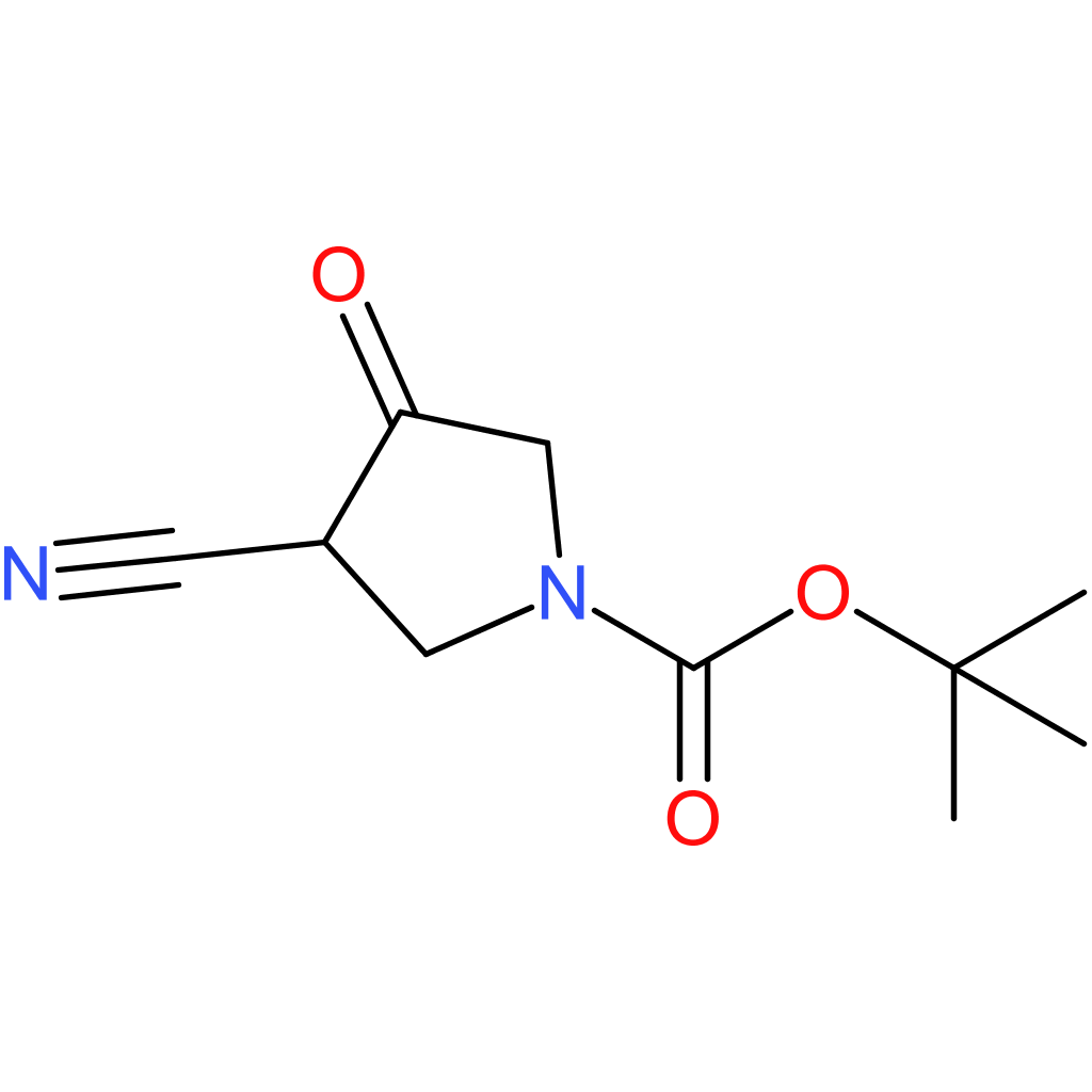 tert-butyl 3-cyano-4-oxopyrrolidine-1-carboxylate