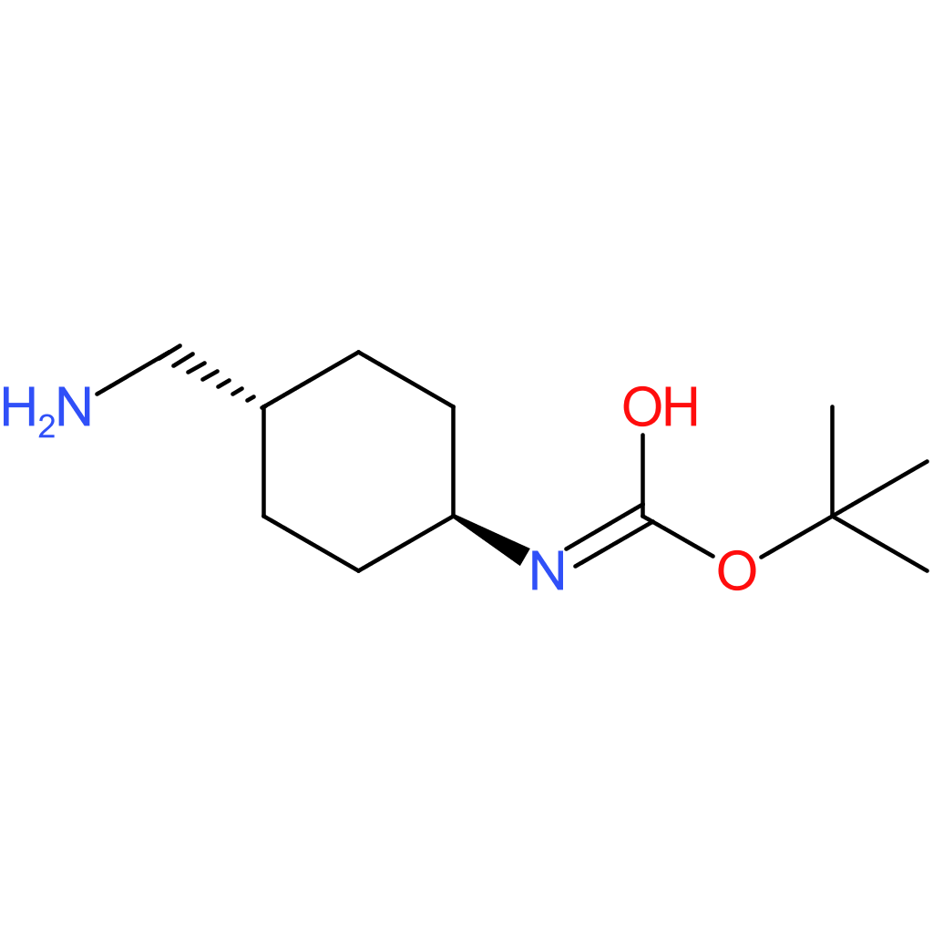 trans-4-(boc-amino)cyclohexylmethylamine