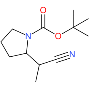 tert-butyl 2-(1-cyanoethyl)pyrrolidine-1-carboxylate