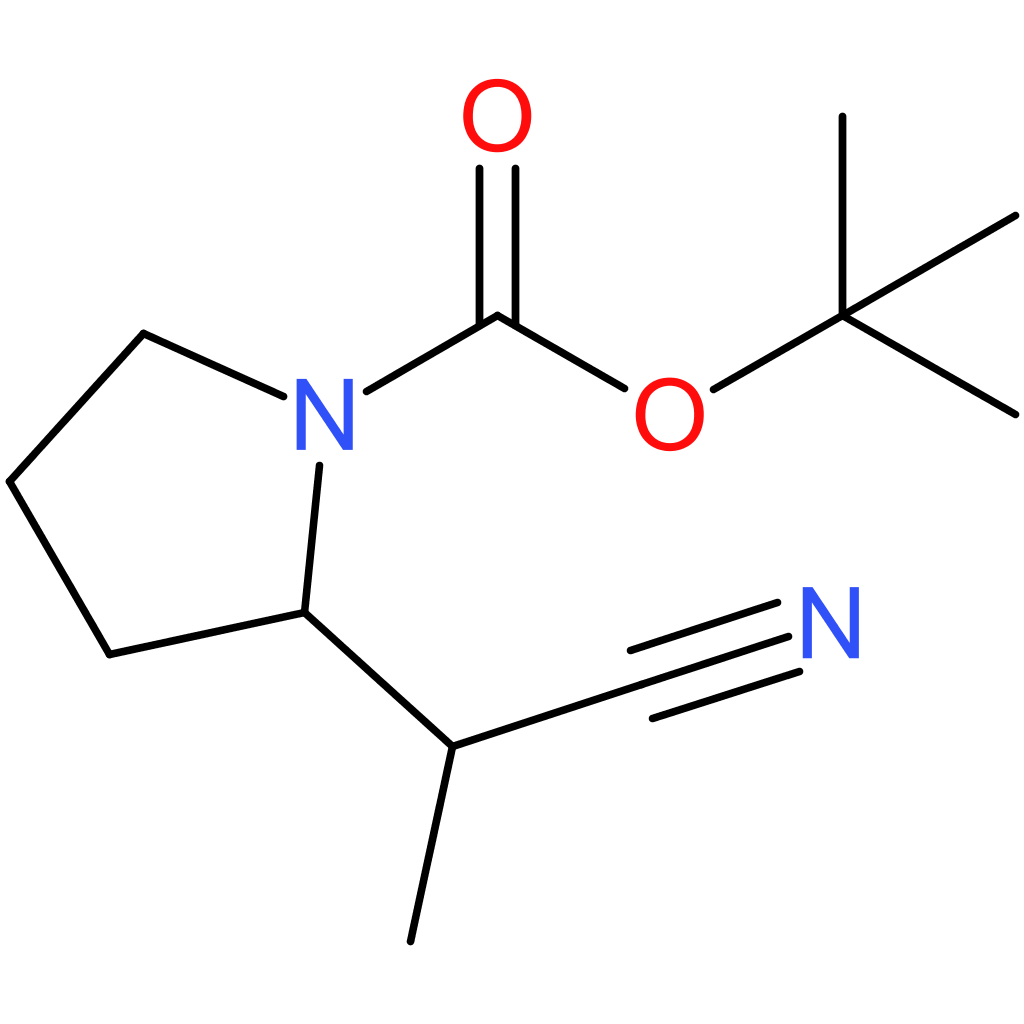 tert-butyl 2-(1-cyanoethyl)pyrrolidine-1-carboxylate