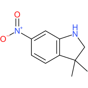 3,3-dimethyl-6-nitro-2,3-dihydro-1H-indole