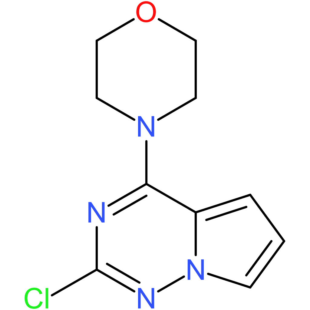 4-{2-chloropyrrolo[2,1-f][1,2,4]triazin-4-yl}morpholine