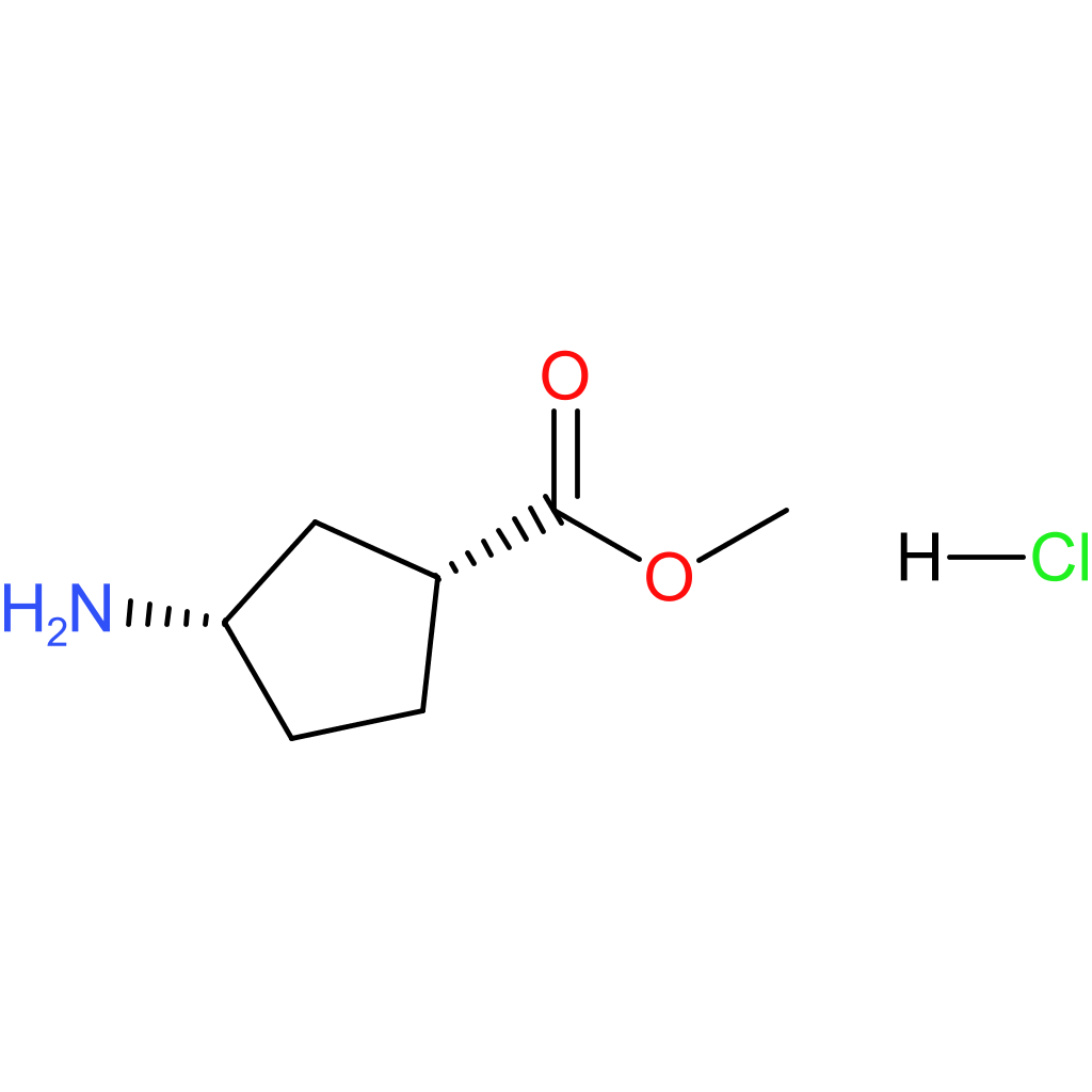 methyl (1R,3S)-3-aminocyclopentane-1-carboxylate hydrochloride