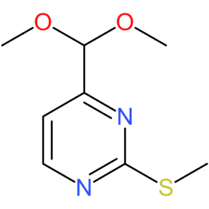 4-(dimethoxymethyl)-2-(methylsulfanyl)pyrimidine