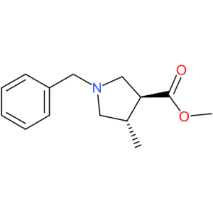 methyl (3S,4S)-1-benzyl-4-methylpyrrolidine-3-carboxylate