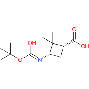 cis-3-(boc-amino)-2,2-dimethylcyclobutanecarboxylic acid