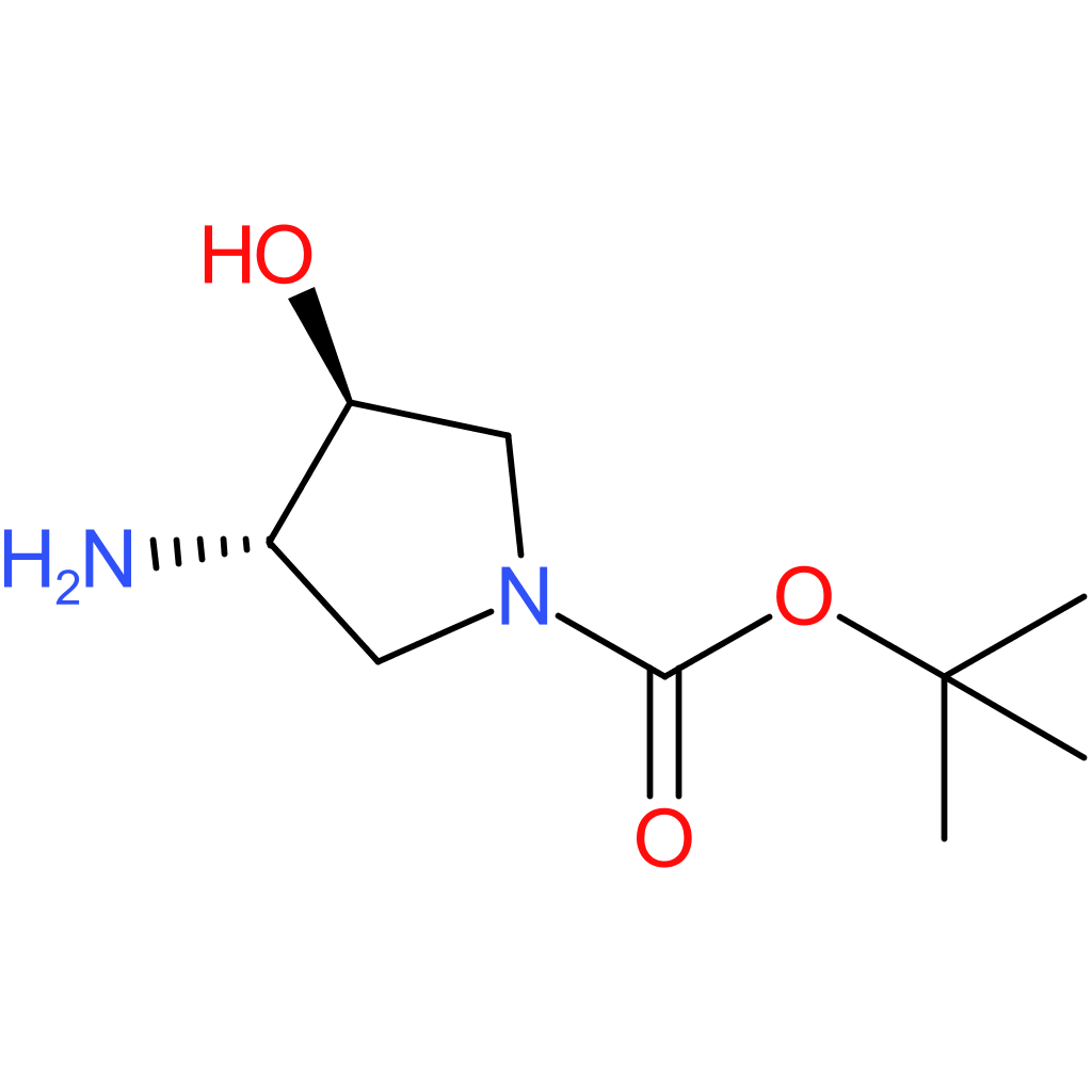tert-butyl (3S,4S)-3-amino-4-hydroxypyrrolidine-1-carboxylate