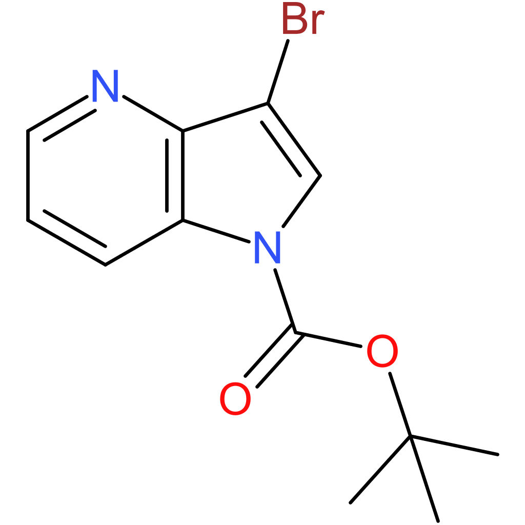tert-butyl 3-bromo-1H-pyrrolo[3,2-b]pyridine-1-carboxylate