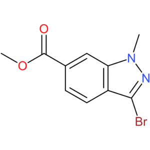 methyl 3-bromo-1-methyl-1H-indazole-6-carboxylate