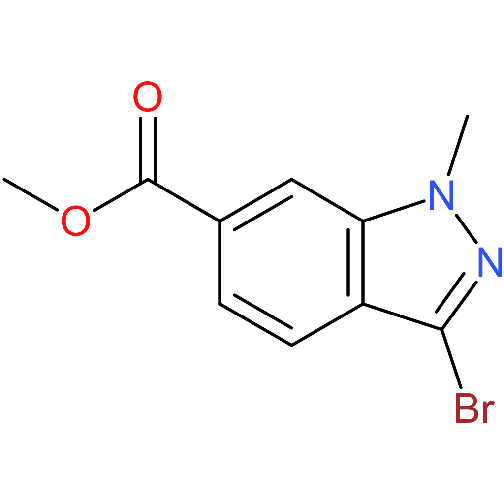 methyl 3-bromo-1-methyl-1H-indazole-6-carboxylate