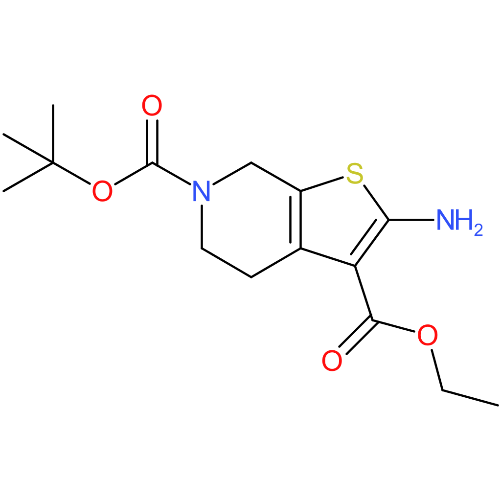 6-tert-butyl 3-ethyl 2-amino-4H,5H,6H,7H-thieno[2,3-c]pyridine-3,6-dicarboxylate
