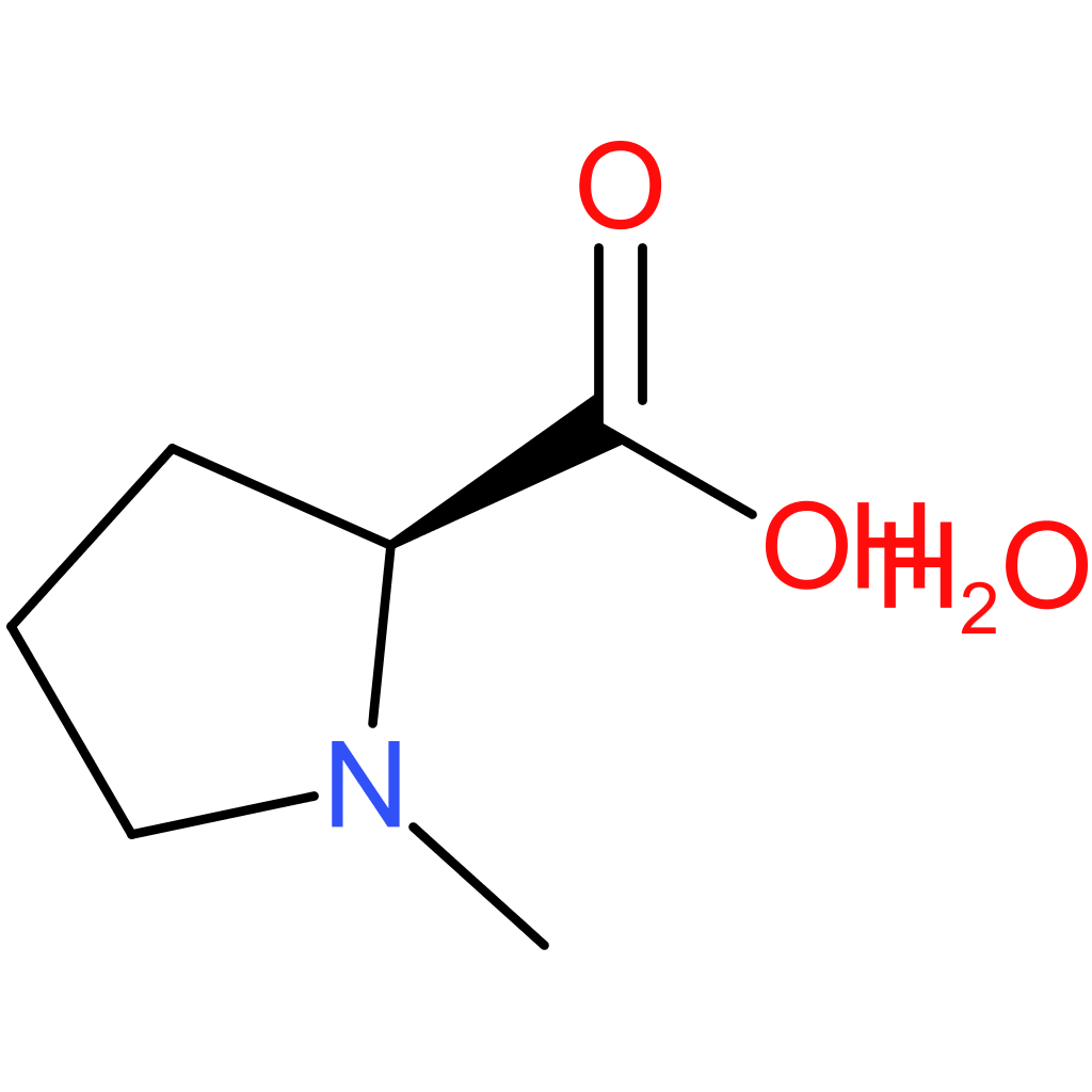 (2S)-1-methylpyrrolidine-2-carboxylic acid hydrate