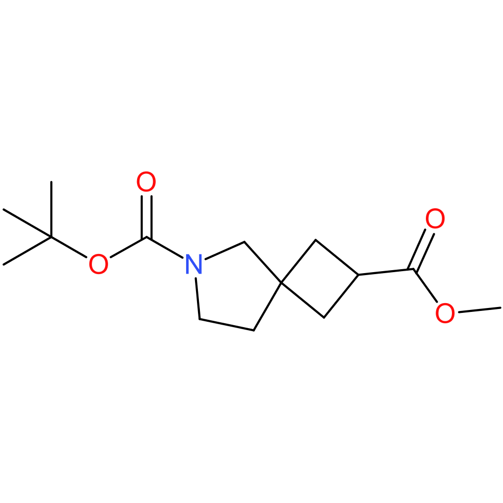 6-tert-butyl 2-methyl 6-azaspiro[3.4]octane-2,6-dicarboxylate