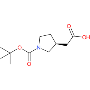 2-[(3S)-1-[(tert-butoxy)carbonyl]pyrrolidin-3-yl]acetic acid