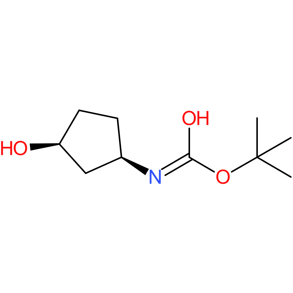 tert-butyl N-[cis-3-hydroxycyclopentyl]carbamate