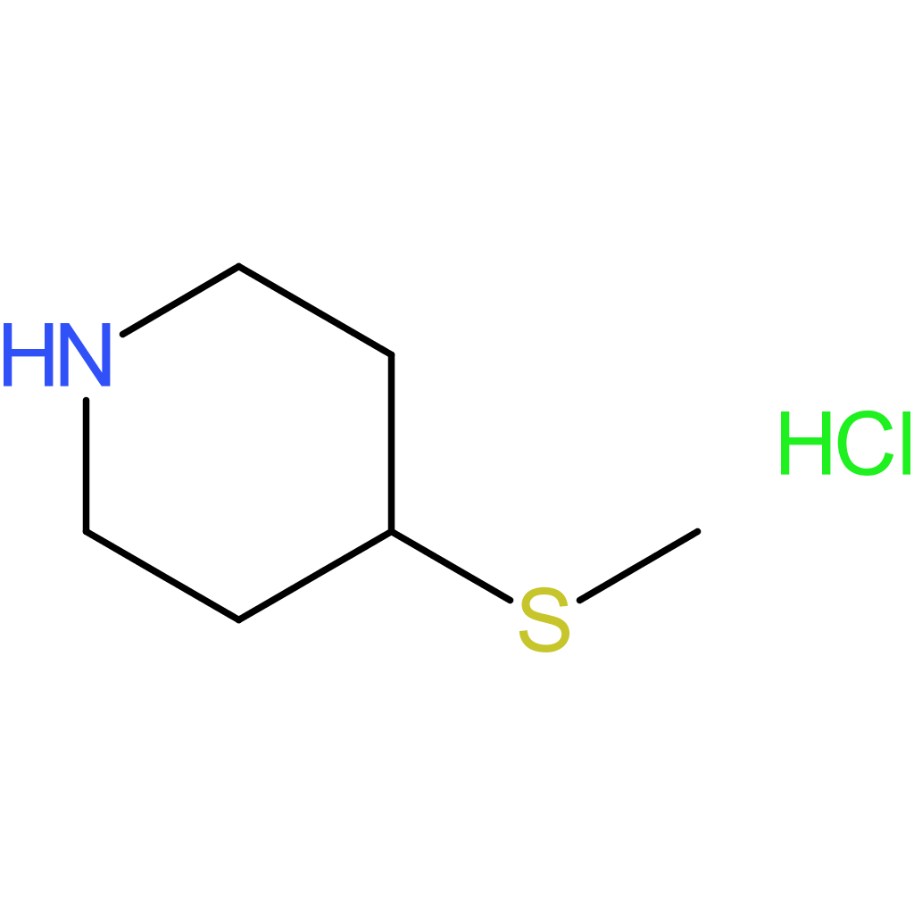 4-(methylsulfanyl)piperidine hydrochloride