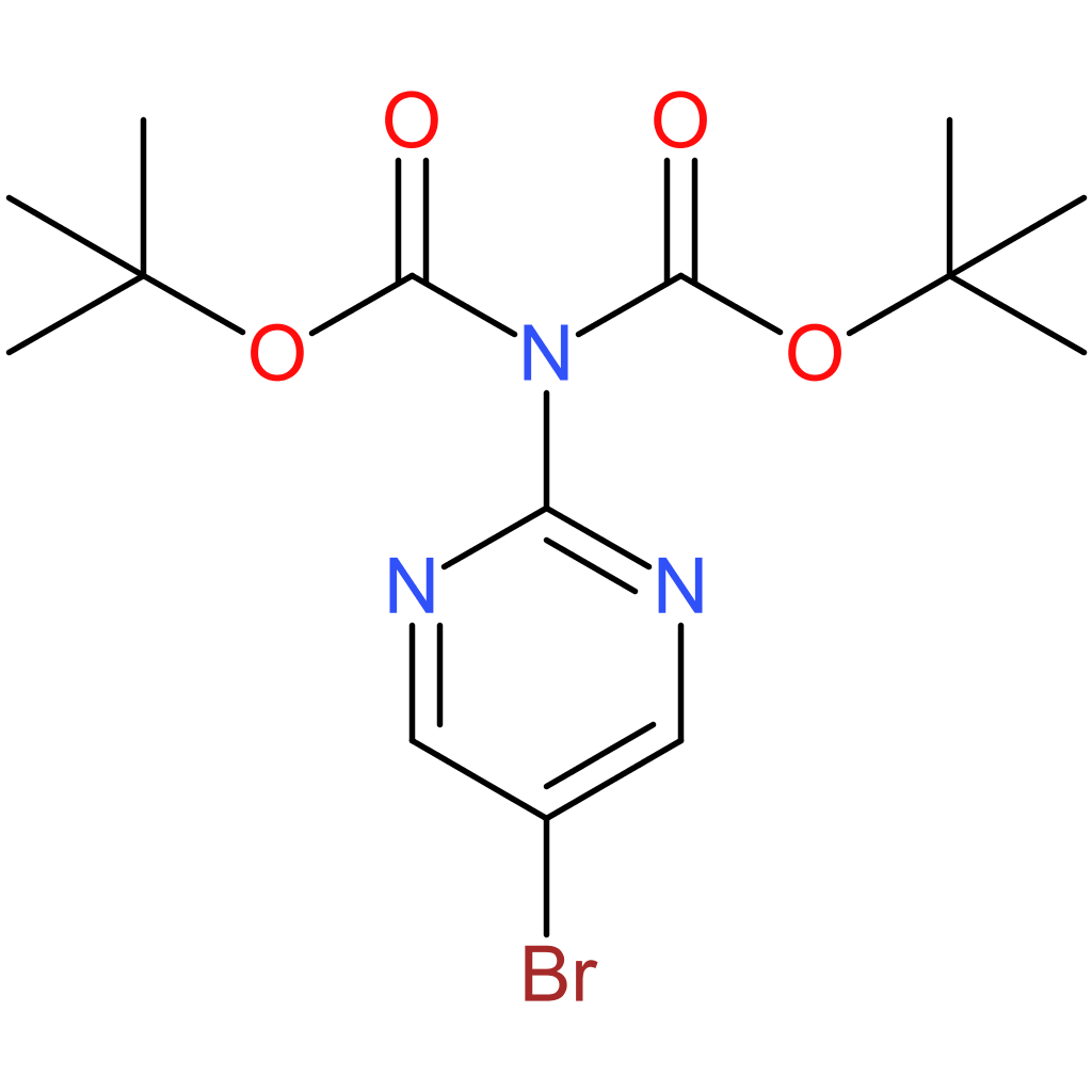 tert-butyl N-(5-bromopyrimidin-2-yl)-N-[(tert-butoxy)carbonyl]carbamate