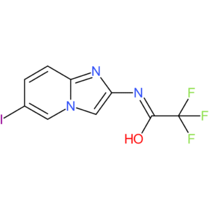 2,2,2-trifluoro-N-{6-iodoimidazo[1,2-a]pyridin-2-yl}acetamide