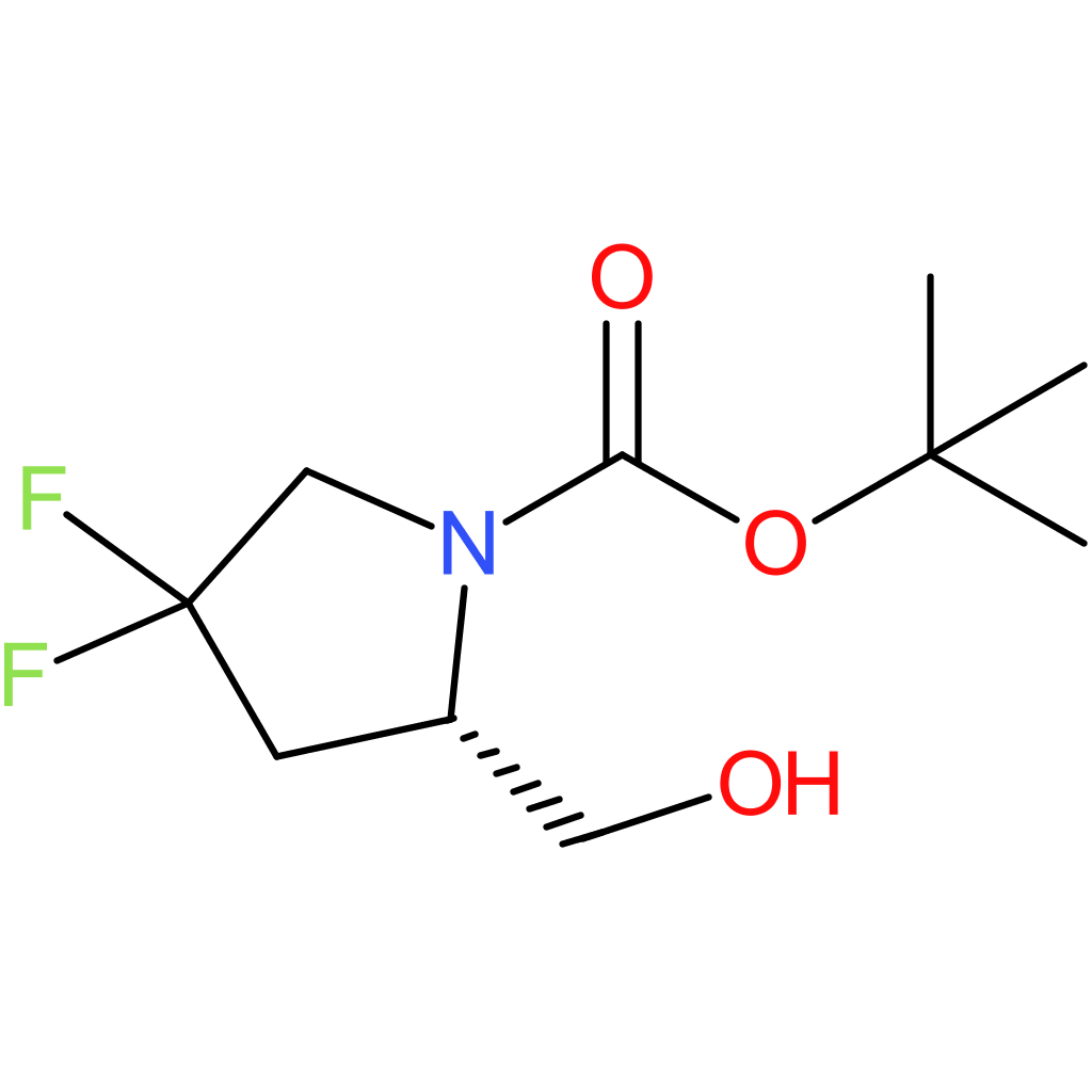 tert-butyl (2S)-4,4-difluoro-2-(hydroxymethyl)pyrrolidine-1-carboxylate