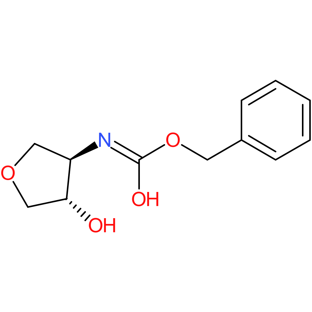 trans-3-(cbz-amino)-4-hydroxypyrrolidine