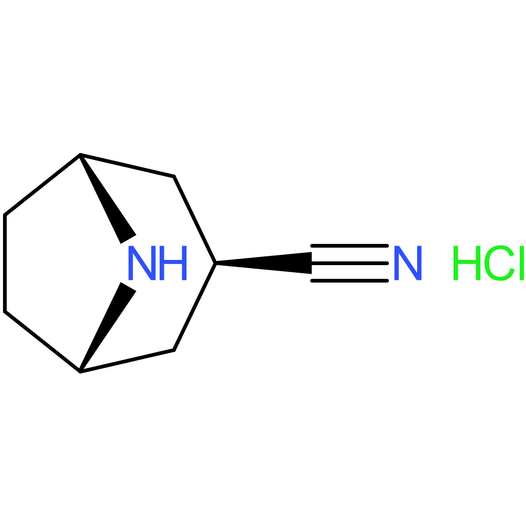 exo-8-azabicyclo[3.2.1]octane-3-carbonitrile hydrochloride