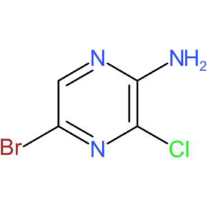 5-bromo-3-chloropyrazin-2-amine