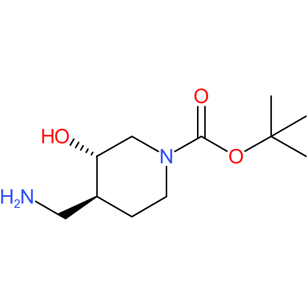 trans-1-boc-4-aminomethyl-3-hydroxypiperidine
