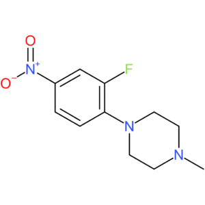 1-(2-fluoro-4-nitrophenyl)-4-methylpiperazine
