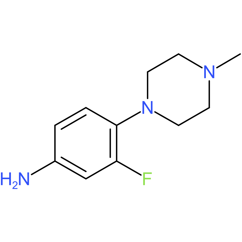 3-fluoro-4-(4-methyl-1-piperazinyl)benzenamine