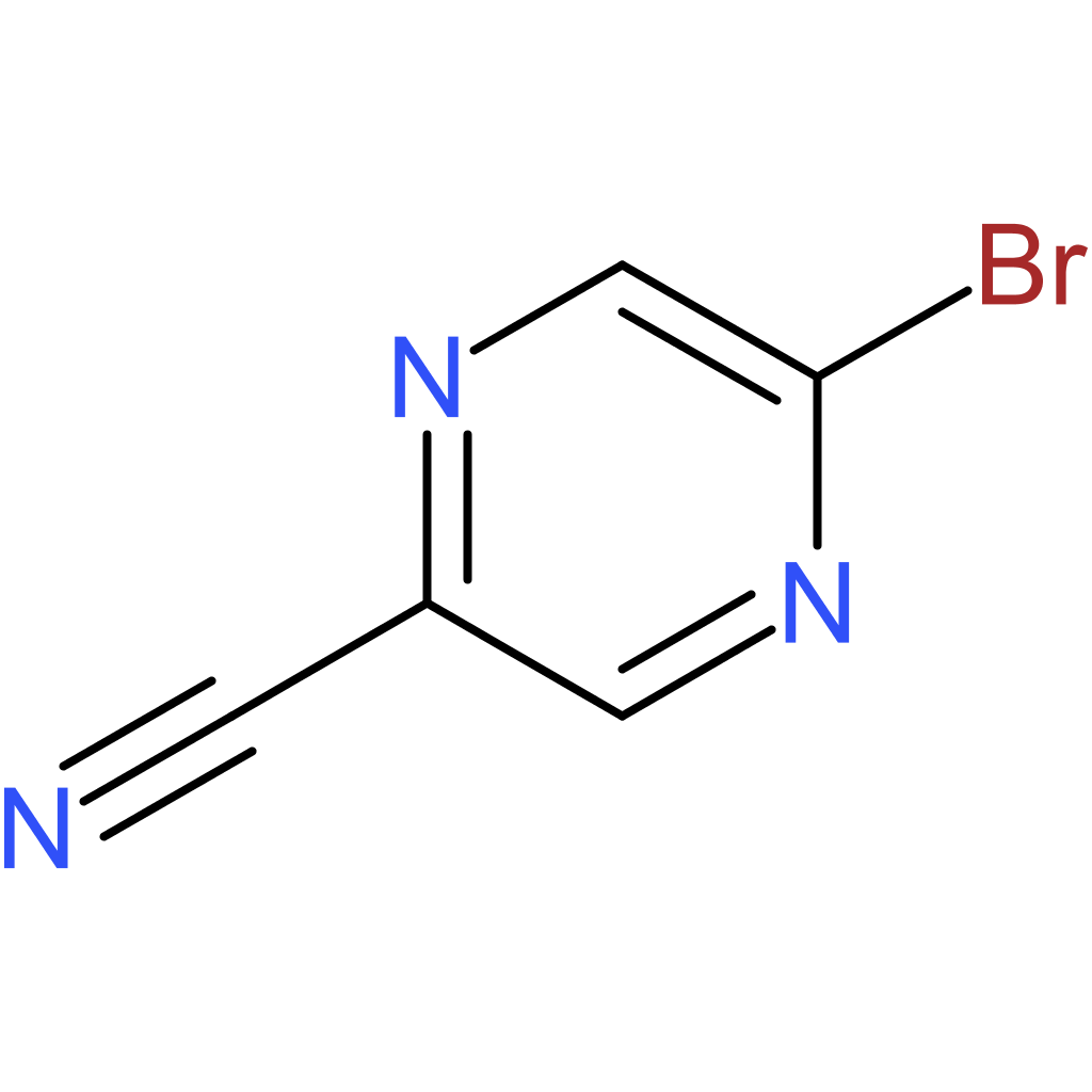 5-bromopyrazine-2-carbonitrile
