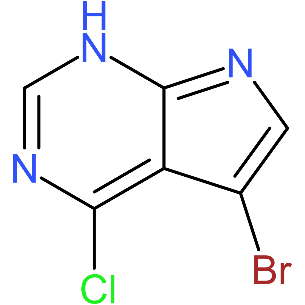 5-bromo-4-chloro-7H-pyrrolo[2,3-d]pyrimidine