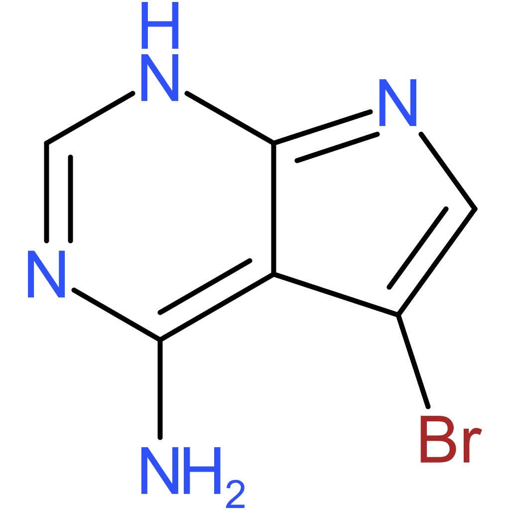 4-amino-5-bromopyrrolo[2,3-d]pyrimidine