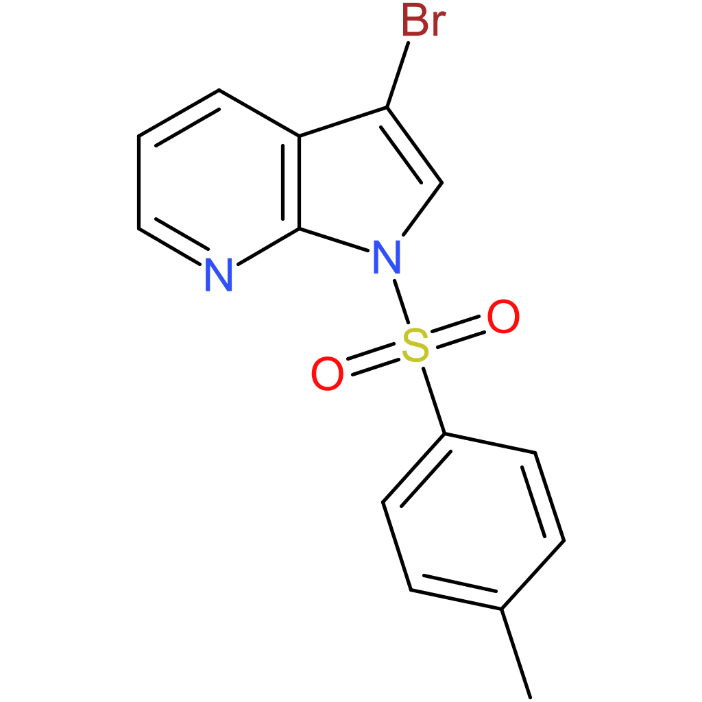 3-bromo-1-(4-methylbenzenesulfonyl)-1H-pyrrolo[2,3-b]pyridine