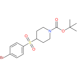 tert-butyl 4-(4-bromobenzenesulfonyl)piperidine-1-carboxylate