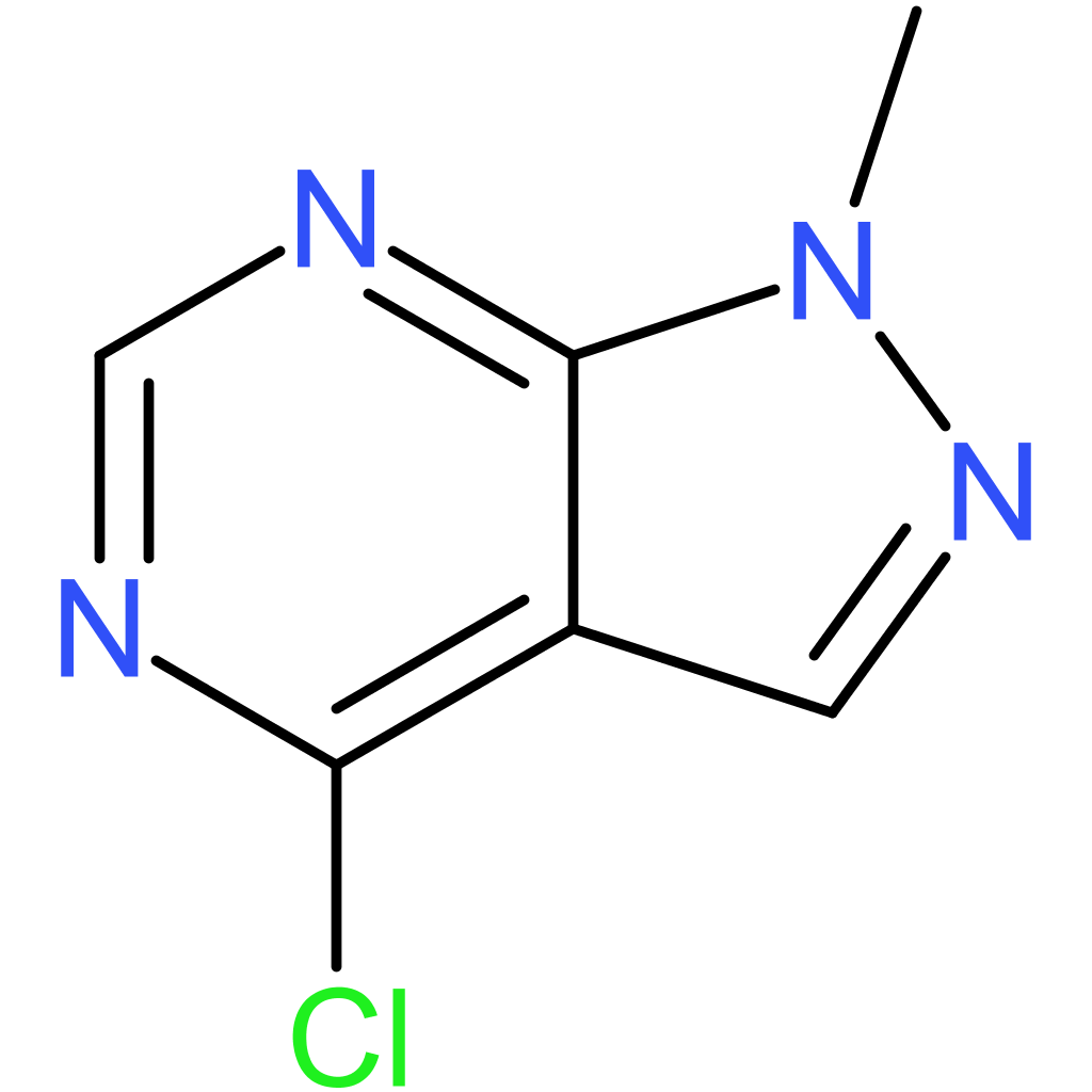 4-chloro-1-methyl-1H-pyrazolo[3,4-d]pyrimidine