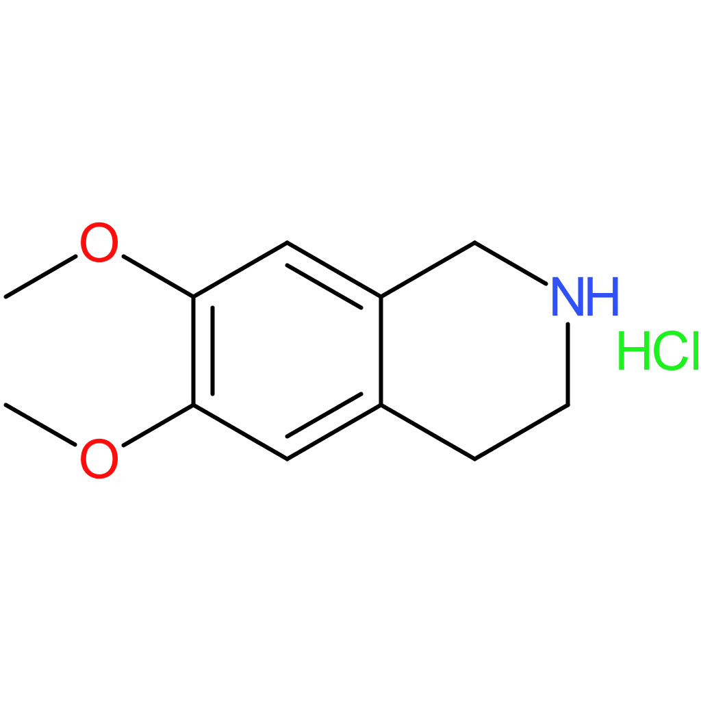 6,7-Dimethoxy-1,2,3,4-tetrahydroisoquinoline hydrochloride