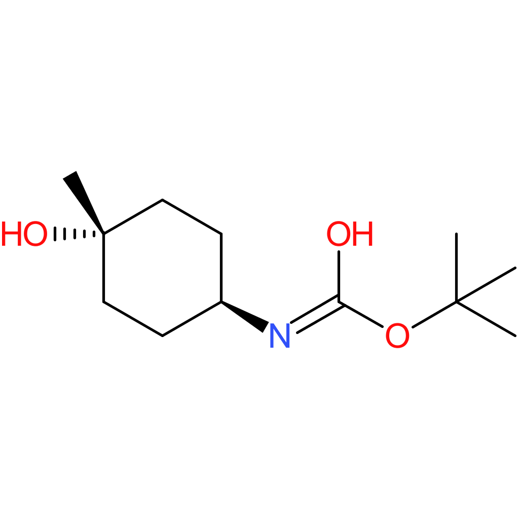 tert-butyl N-[trans-4-hydroxy-4-methylcyclohexyl]carbamate