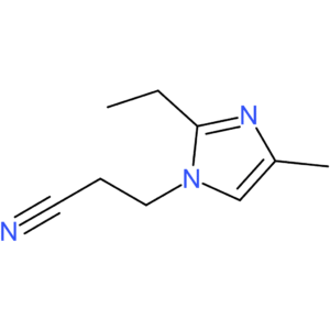 2-Ethyl-4-methyl-1H-imidazole-1-propanenitrile(GC)