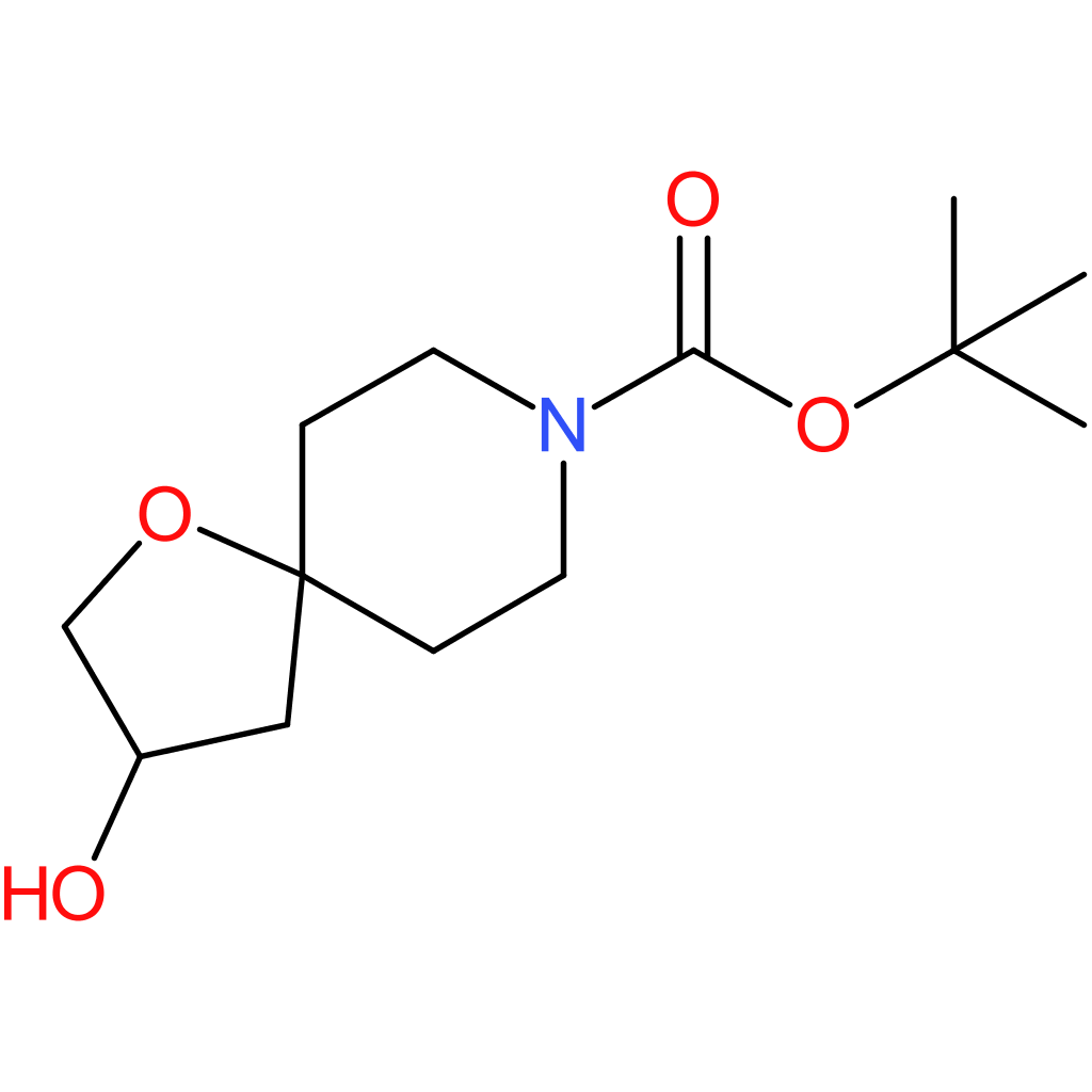 tert-butyl 3-hydroxy-1-oxa-8-azaspiro[4.5]decane-8-carboxylate