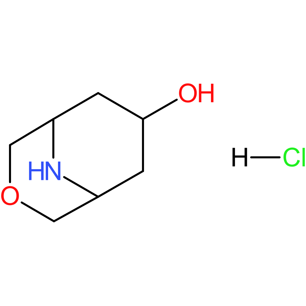 endo-7-hydroxy-3-oxa-9-azabicyclo[3.3.1]nonane hydrochloride