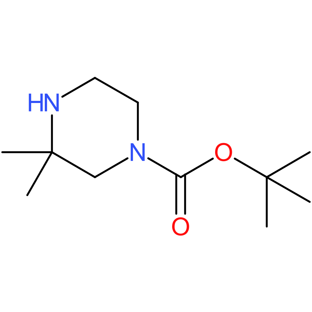 tert-butyl 3,3-dimethylpiperazine-1-carboxylate