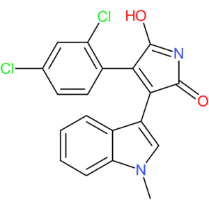 3-(2,4-dichlorophenyl)-4-(1-methyl-1H-indol-3-yl)-2,5-dihydro-1H-pyrrole-2,5-dione