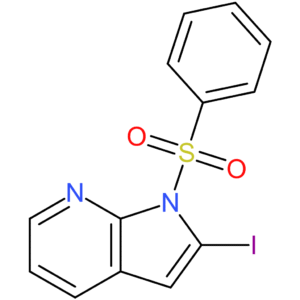 1-(benzenesulfonyl)-2-iodo-1H-pyrrolo[2,3-b]pyridine