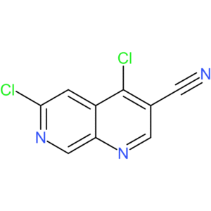 4,6-dichloro-1,7-naphthyridine-3-carbonitrile