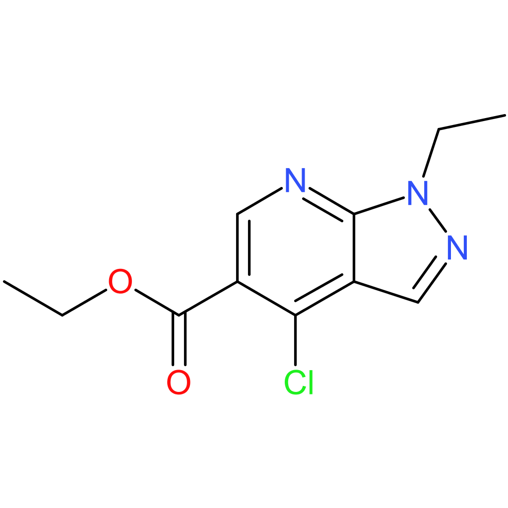 ethyl 4-chloro-1-ethyl-1H-pyrazolo[3,4-b]pyridine-5-carboxylate