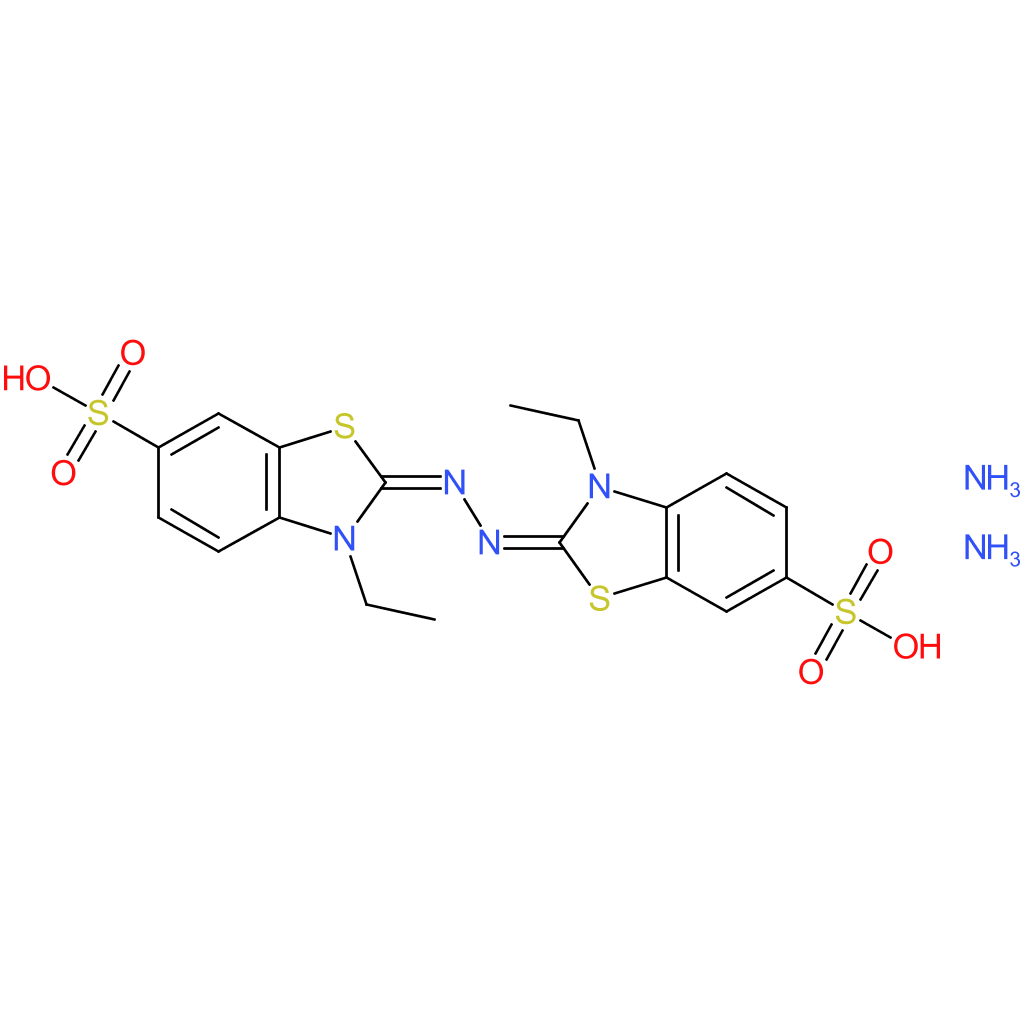 Diammonium 2,2-azino-bis(3-ethylbenzothiazoline-6-sulfonate)