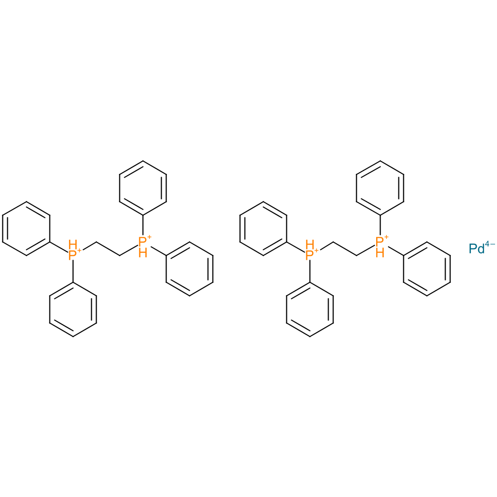 Bis[1,2-bis(diphenylphosphino)ethane]palladium(0)?Pd>11.6%