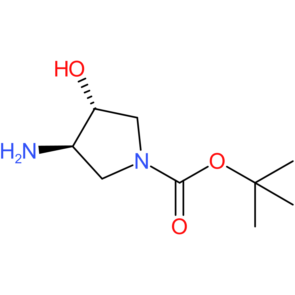 tert-butyl (3R,4R)-3-amino-4-hydroxypyrrolidine-1-carboxylate