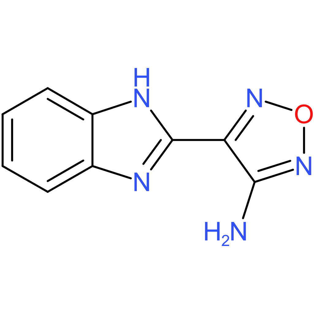 4-(1H-1,3-benzodiazol-2-yl)-1,2,5-oxadiazol-3-amine